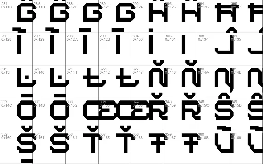 BARKMO-36 font