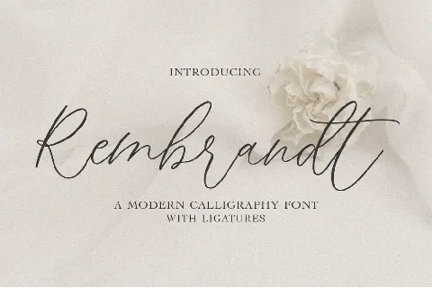Rembrandt font