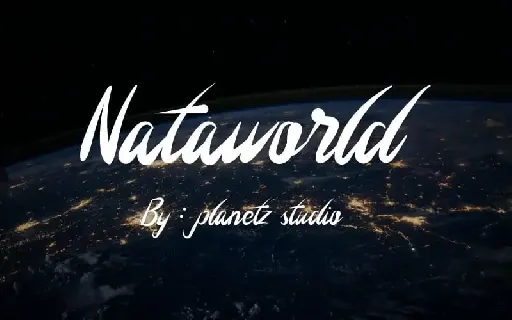 Nataworld Handwritten font