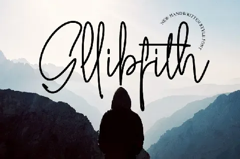 Gllibfith Handwritting font