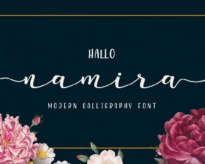 Namira font