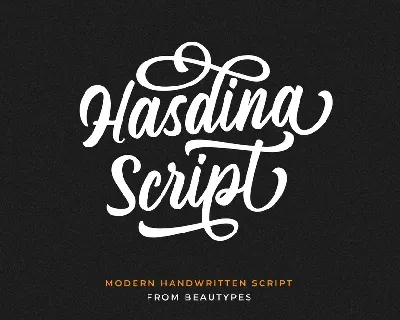 Hasdina Script font