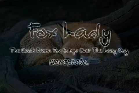 Fox Lady font