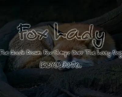Fox Lady font