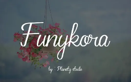 Funykora Handwritten font