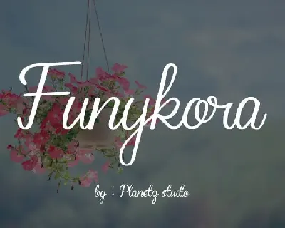 Funykora Handwritten font