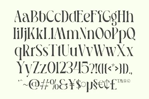 Pavon DEMO font