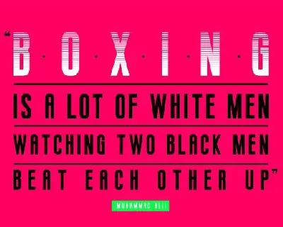 BOXING font