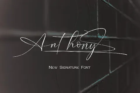 Anthony Free font