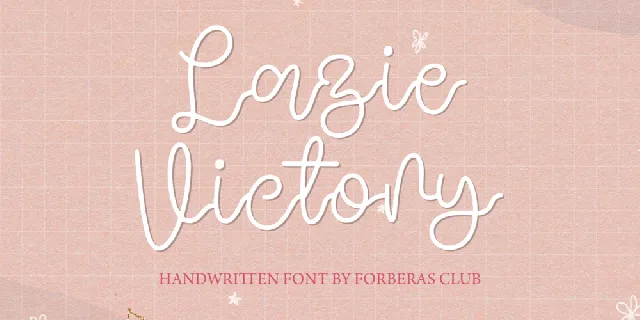 Lazie Victory font