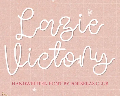 Lazie Victory font