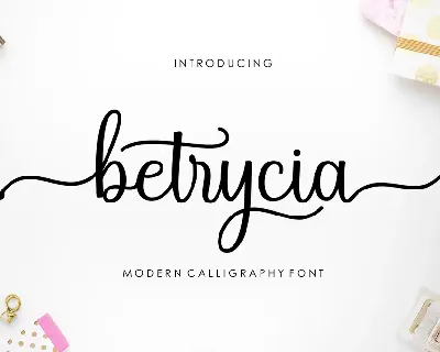 Betrycia font