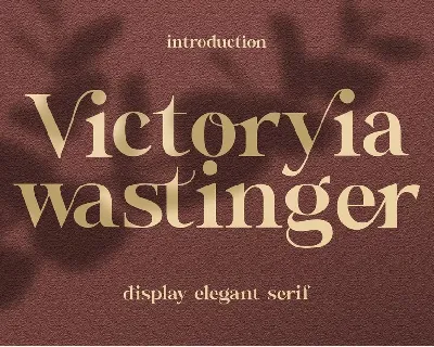 Wastinger font