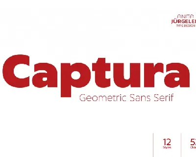 Captura Family font