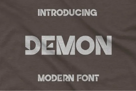 Demon font