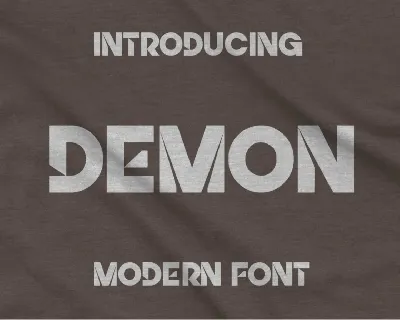 Demon font