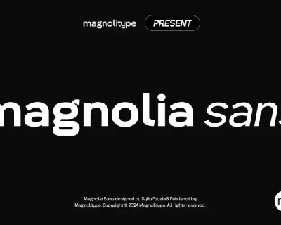 Magnolia Sans font