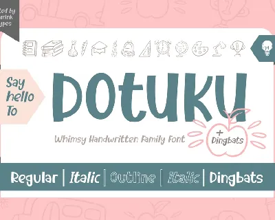 Dotuku Family font