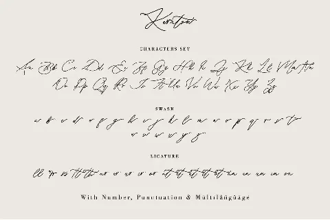 Keraton font