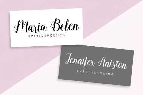 Ballerina Script font