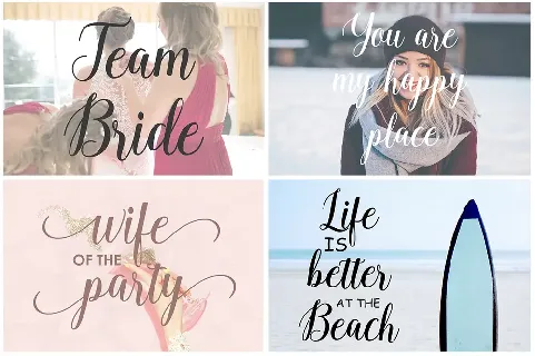 Ballerina Script font