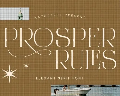 Prosper Rules font