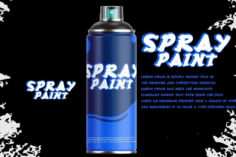 Street Paint font