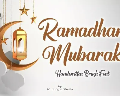 Ramadhan Mubarak font