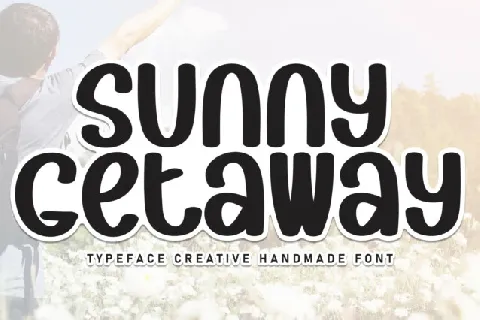 Sunny Getaway Display font