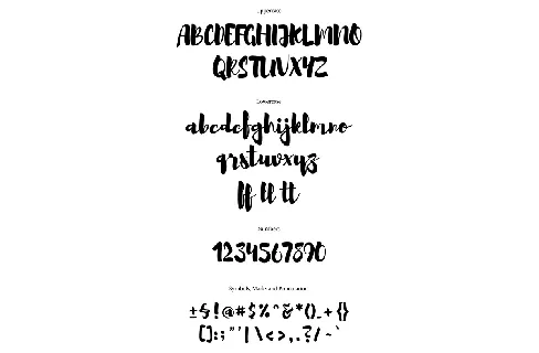 Brusher font