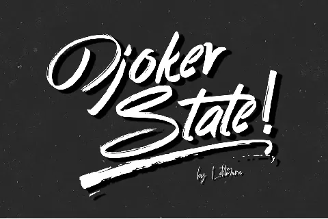 Djoker State font