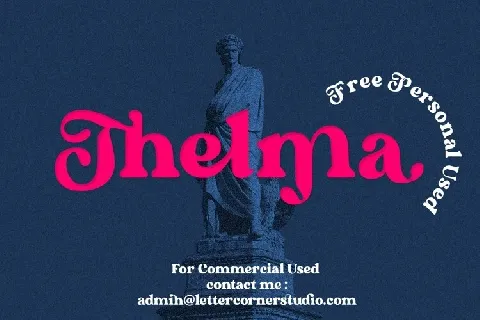 Thelma font