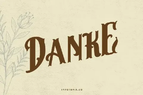 Hamburg Vintage Style font