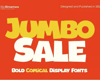 Jumbo Sale font