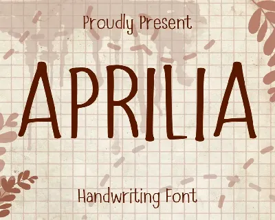 Aprilia font