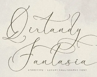 Qirtandy Fantasia font