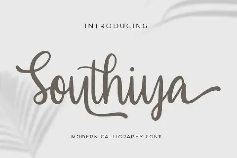 Southiya Script font