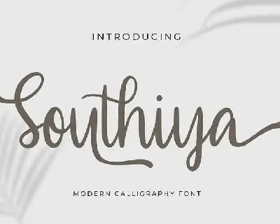 Southiya Script font