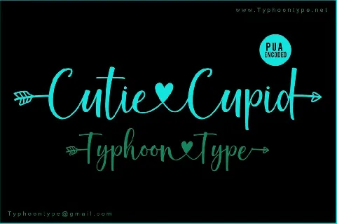 Cutie Cupid font