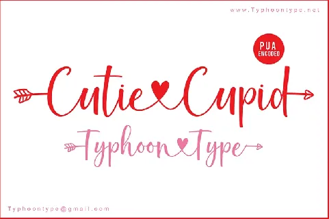 Cutie Cupid font