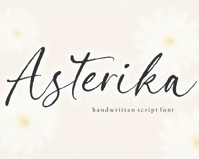 Asterika font