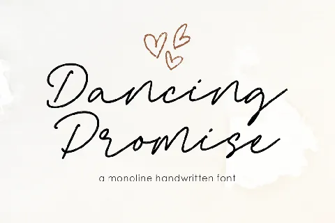 Dancing Promise font