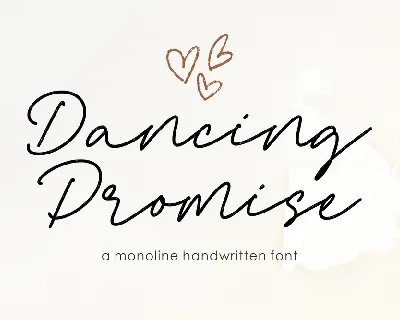 Dancing Promise font