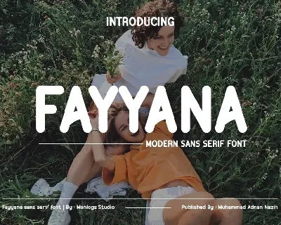 Fayyana font