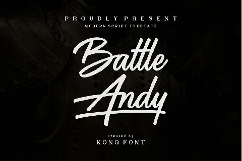 Battle Andy font