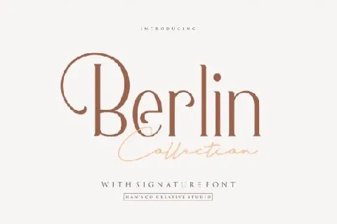Berlin Serif font