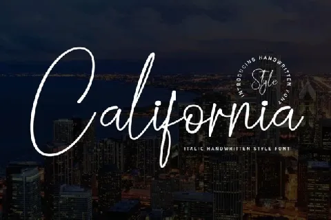 California Script font