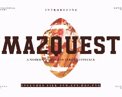 Mazquest font