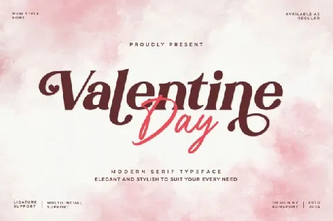 Valentine Day font