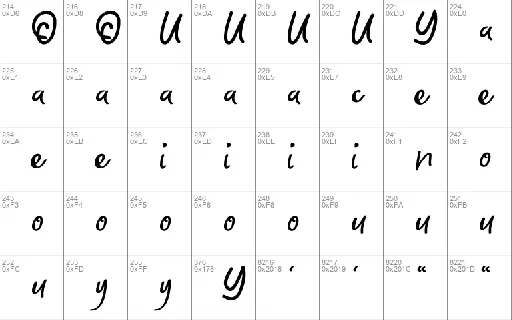 Toussaint font